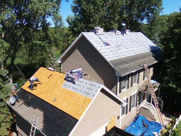 Roof replacement project 2