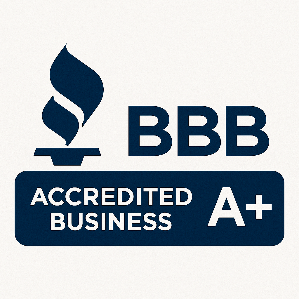 BBB A+ Accredited